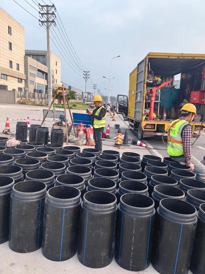 海勃湾管道短管置换
