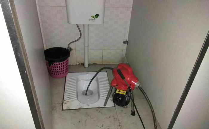 海勃湾蹲便疏通