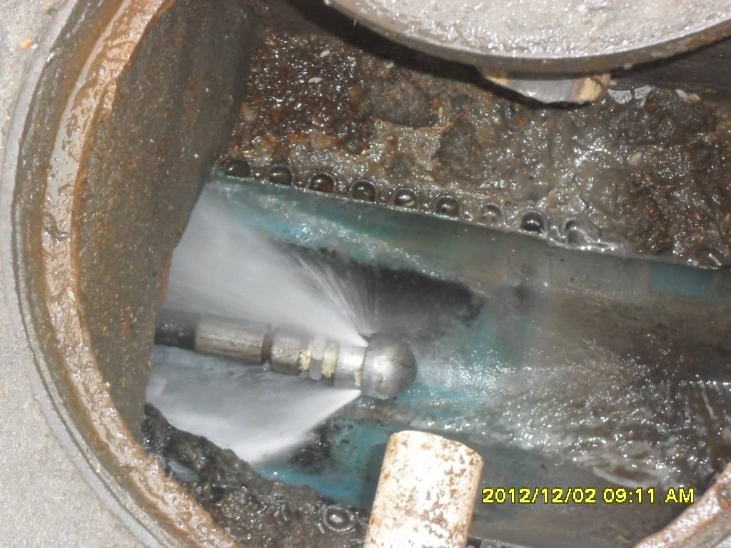 海勃湾污水管道高压清洗