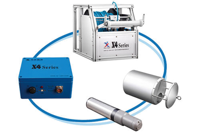 海勃湾声呐检测